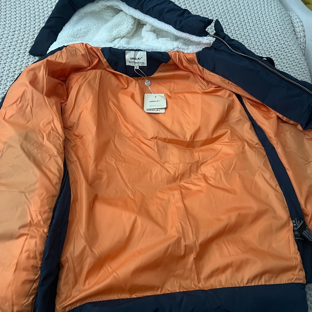 Orolay navy jacket size small Euc - Picture 14 of 15